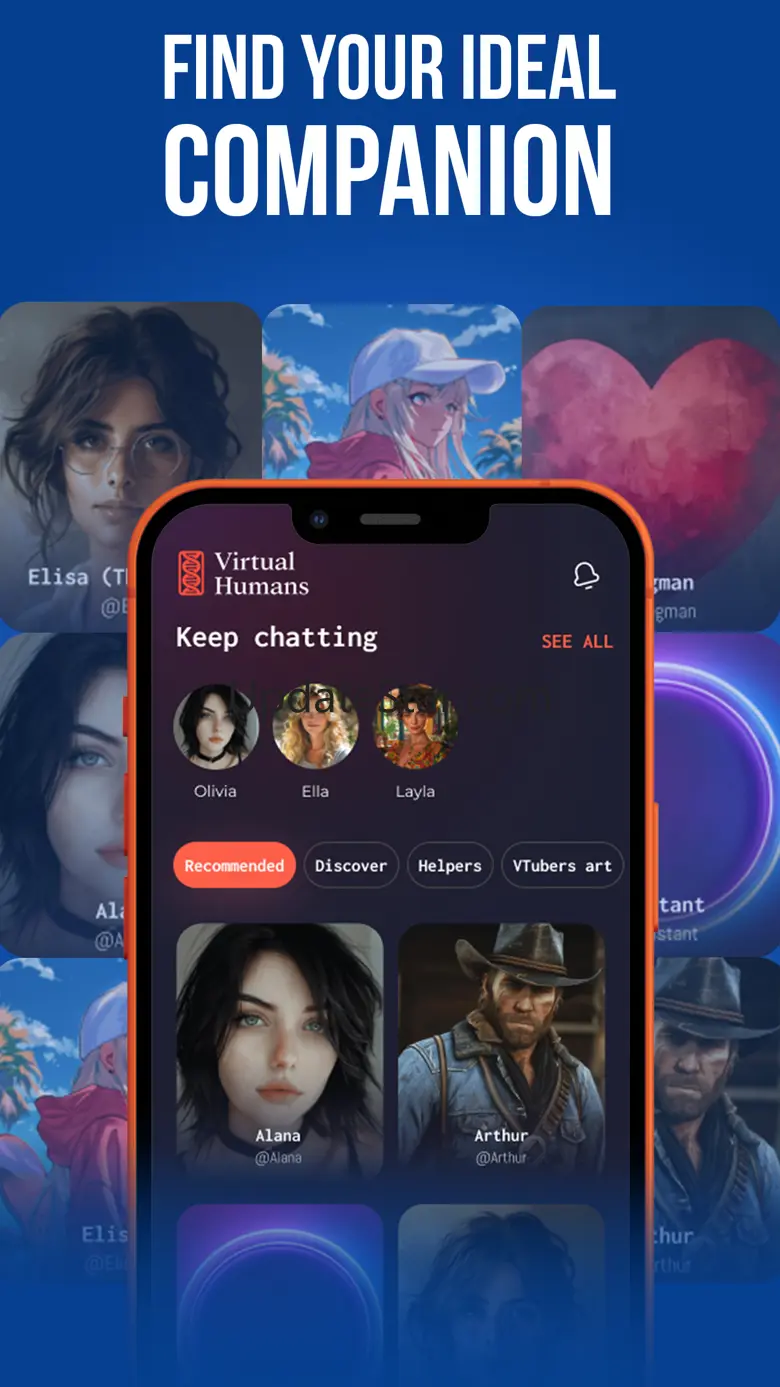 AI Characters: Virtual Humans 1.01