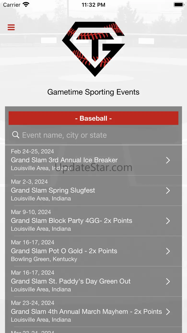 Gametime Sporting Events 5.10.2