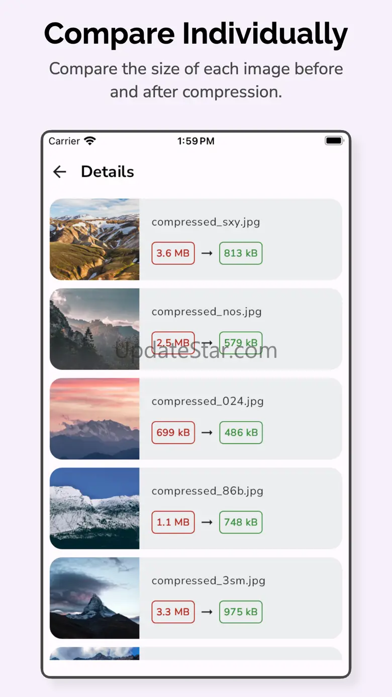Image Compressor - MB to kB 3.15