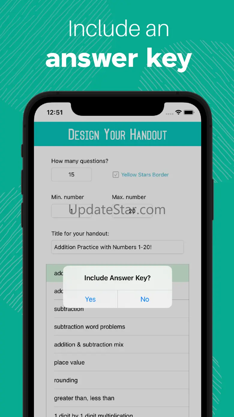 Math Worksheet Maker 1.2