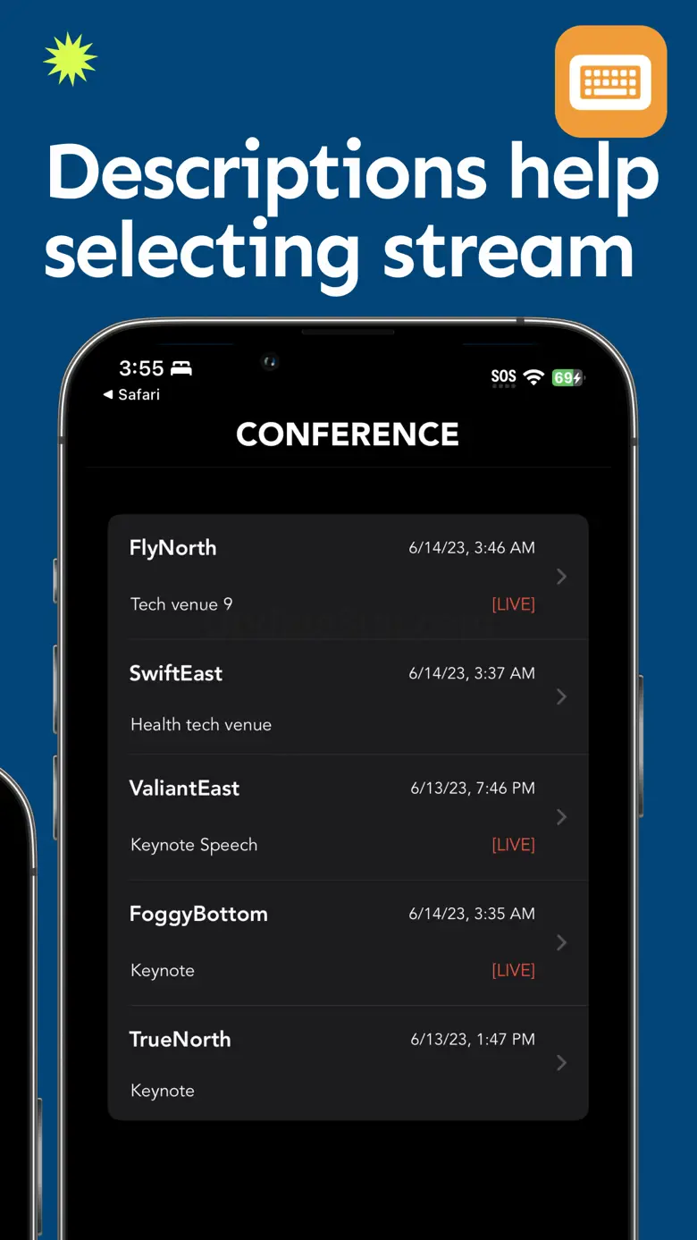 Conference Live Captioning 1.9
