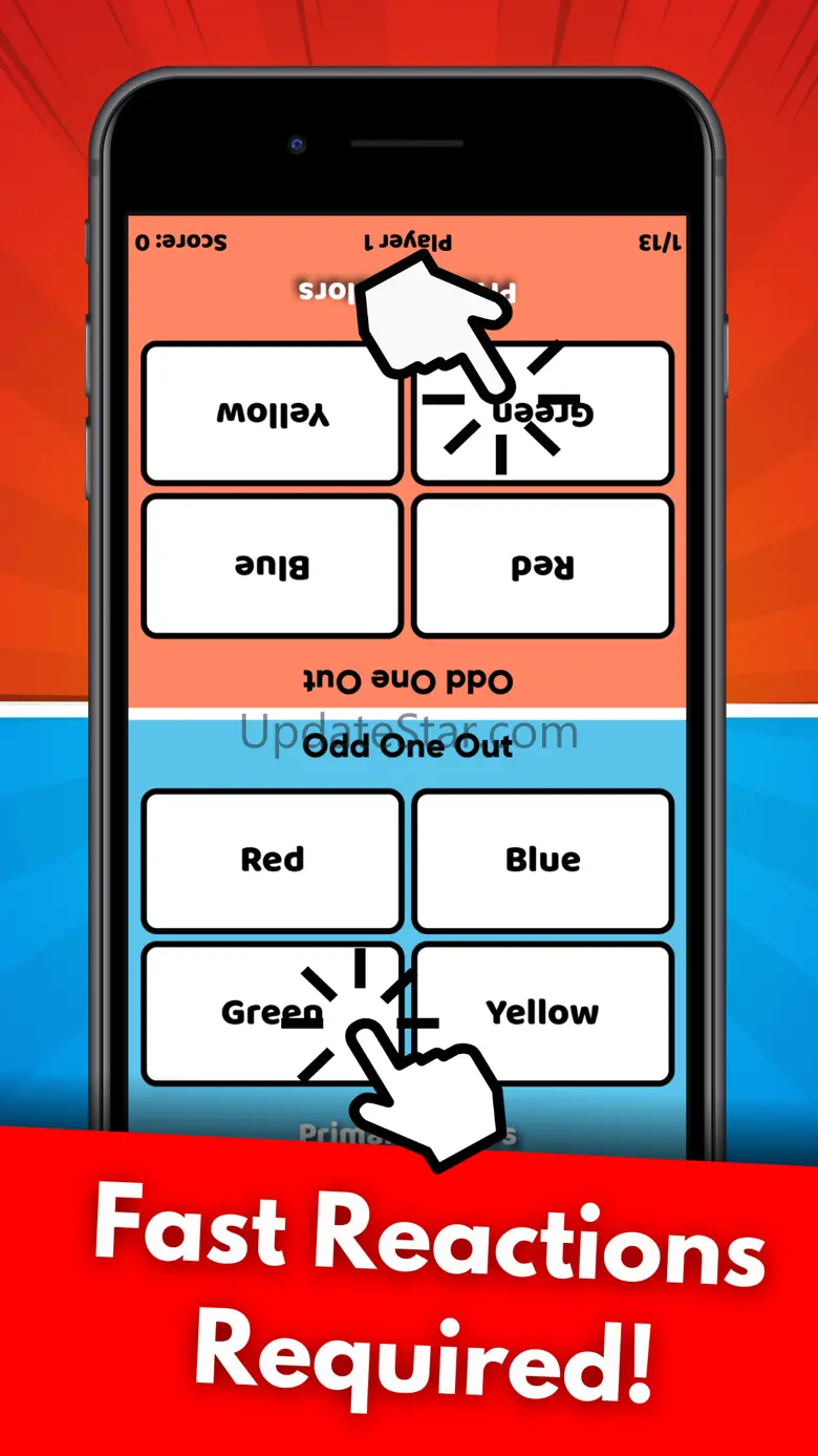 2 Player Reaction Test Quiz 1.0