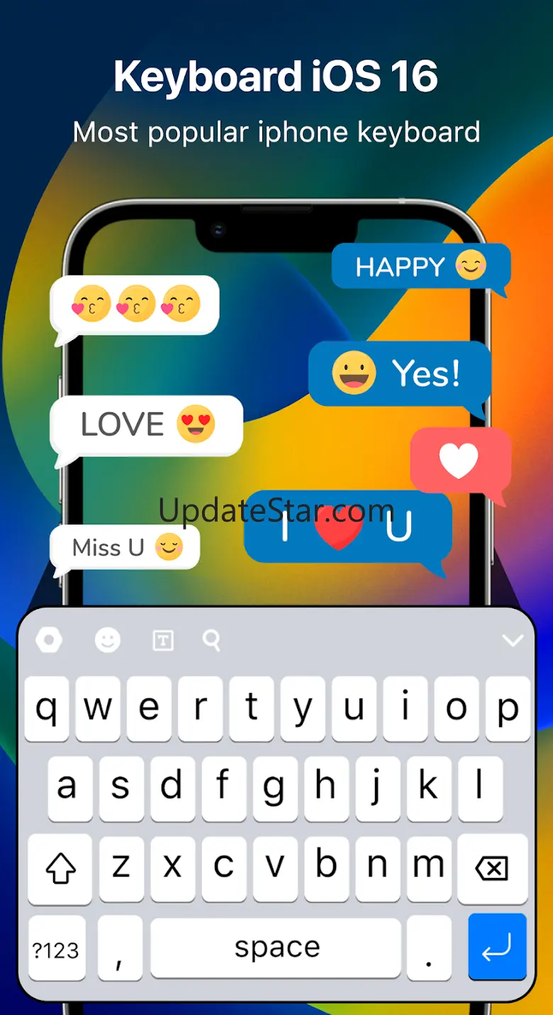 Keyboard iOS 16 2.1