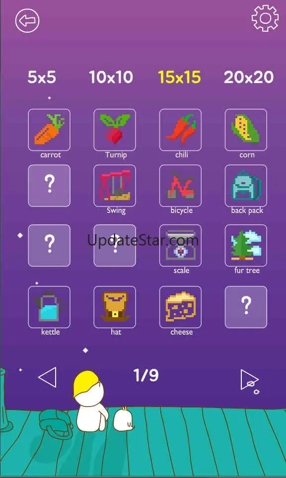 Space - nonogram 1.8