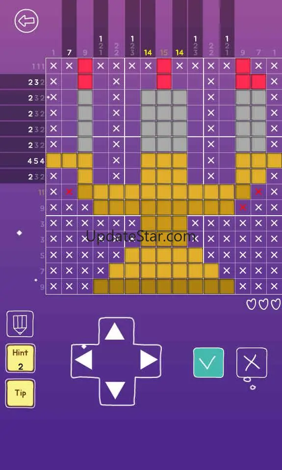 Space - nonogram 1.8
