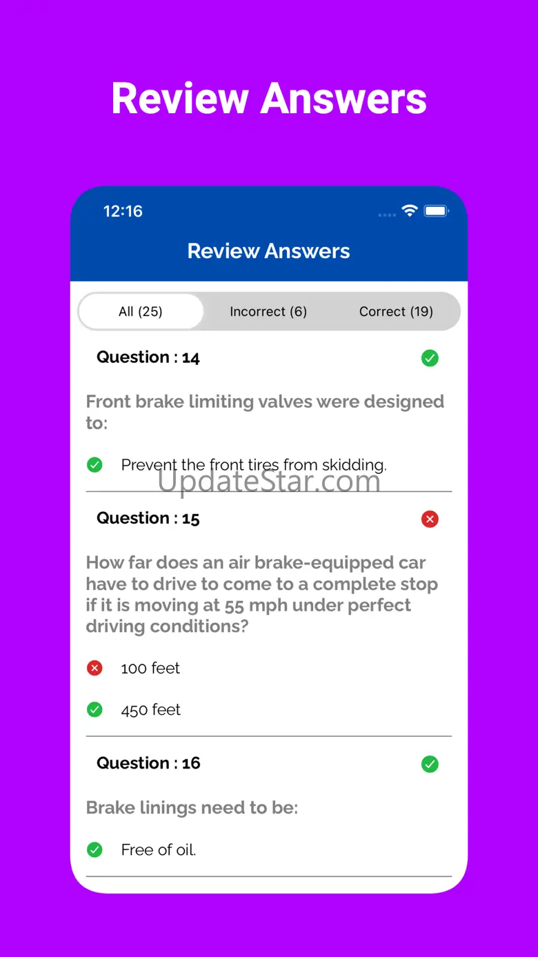 Tennessee CDL Prep Test 1.2