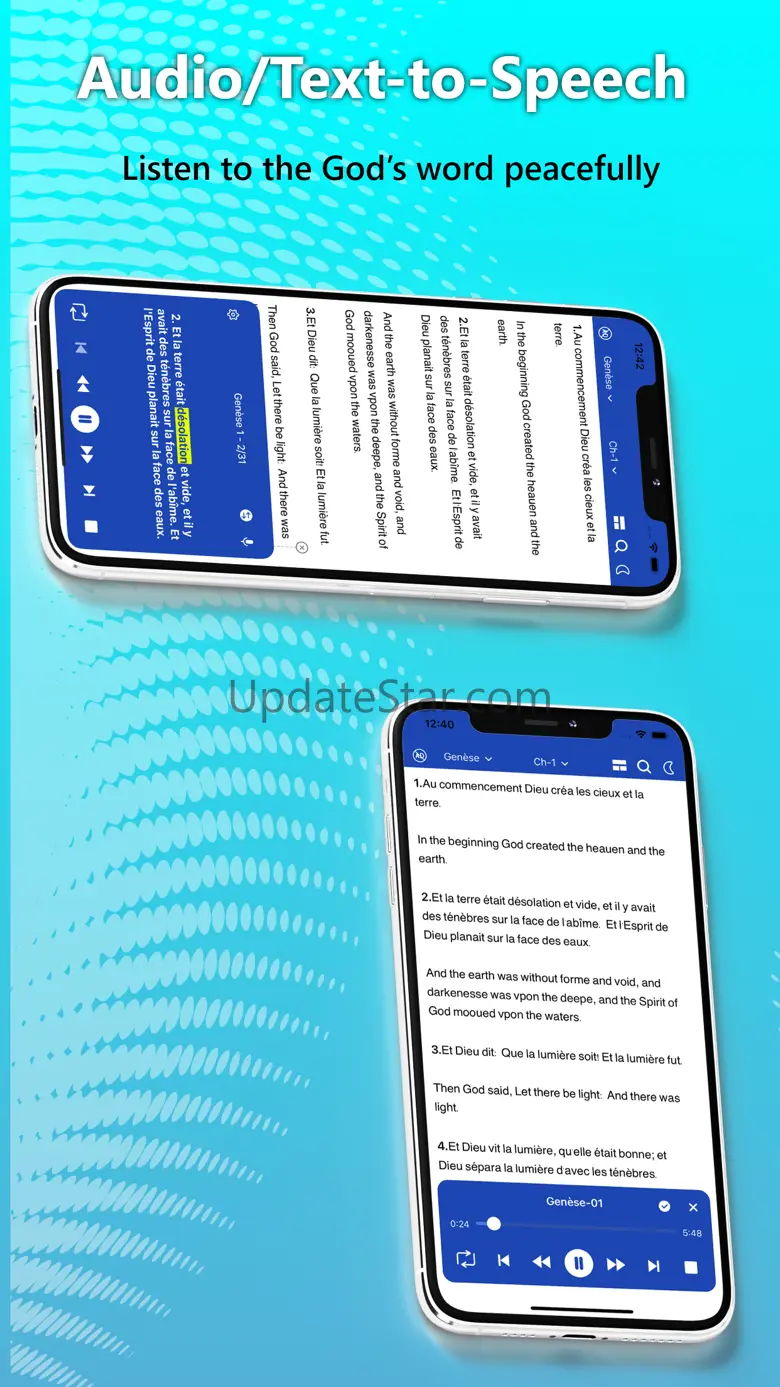 French English Audio Bible. 1.0.25