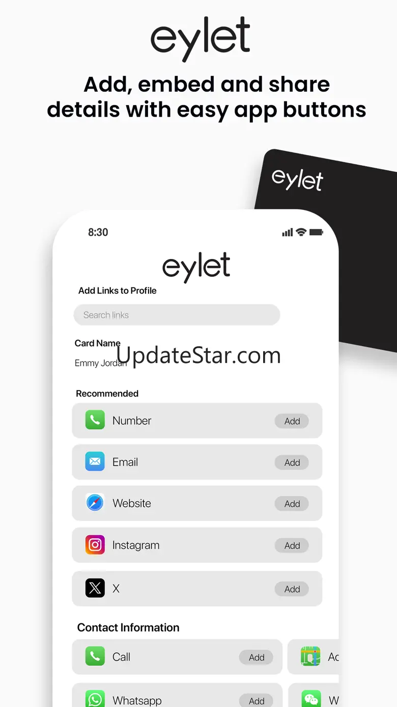 Eylet Digital Business Card 1.0