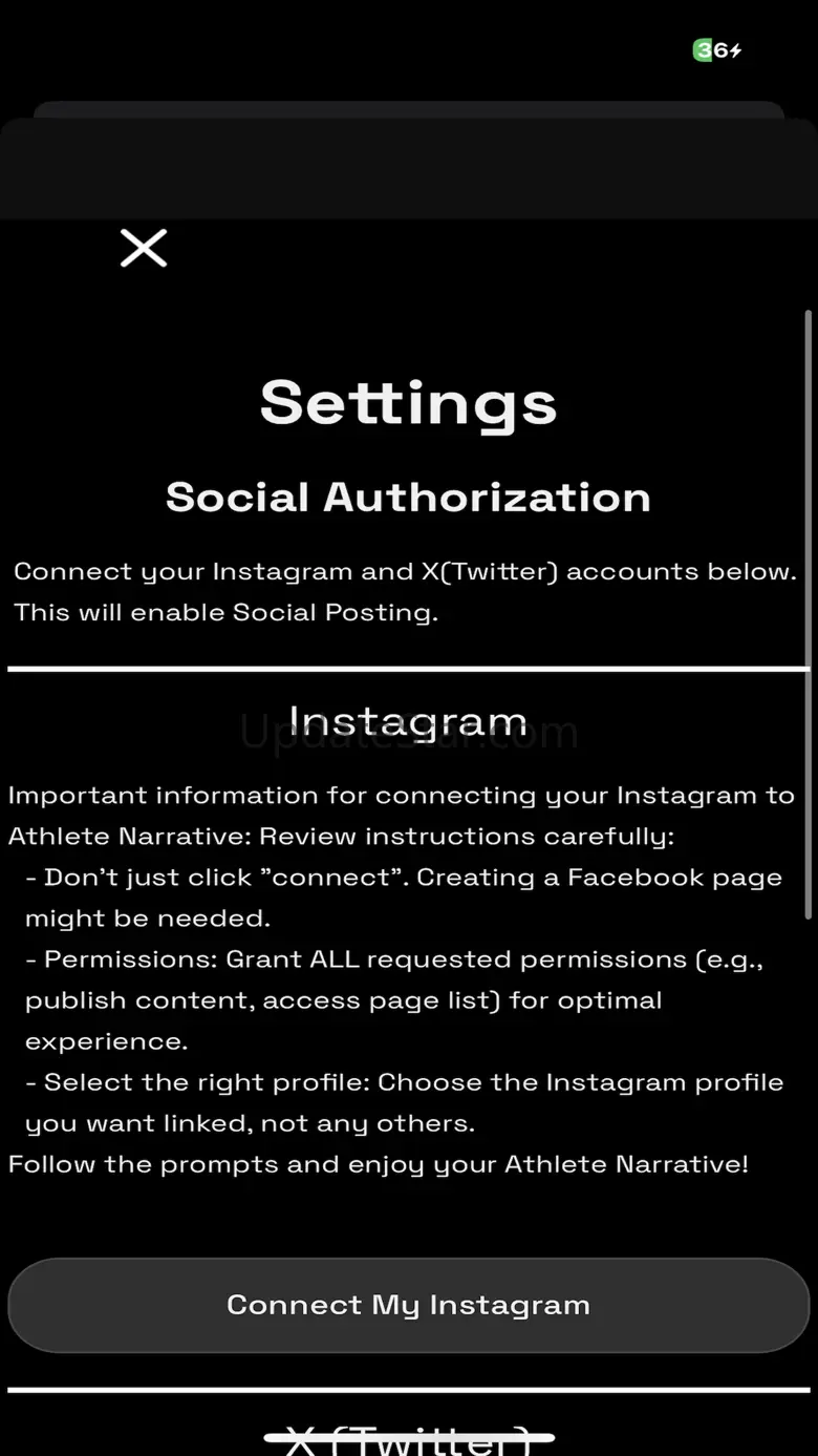 Athlete Narrative 5.0.7