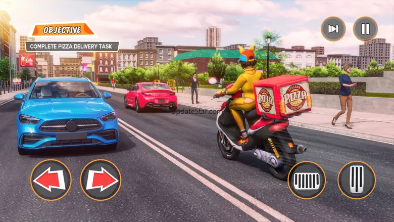 Pizza Delivery Girl Bike Games 1.0.2