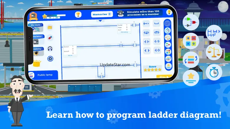 PLC Simulator- PLC Animator 1.10