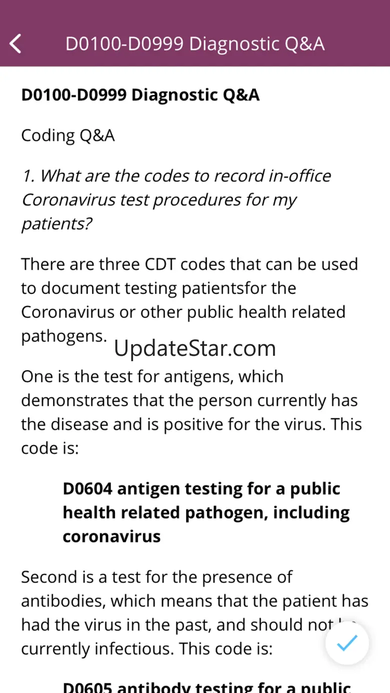 ADA CDT Coding 2022 8.88.10071