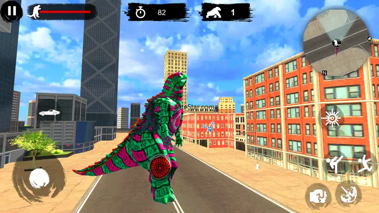 Kaiju Robot Car Transform Game 3.0