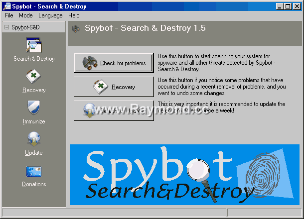 Spybot Search and Destroy 2.9.85.5