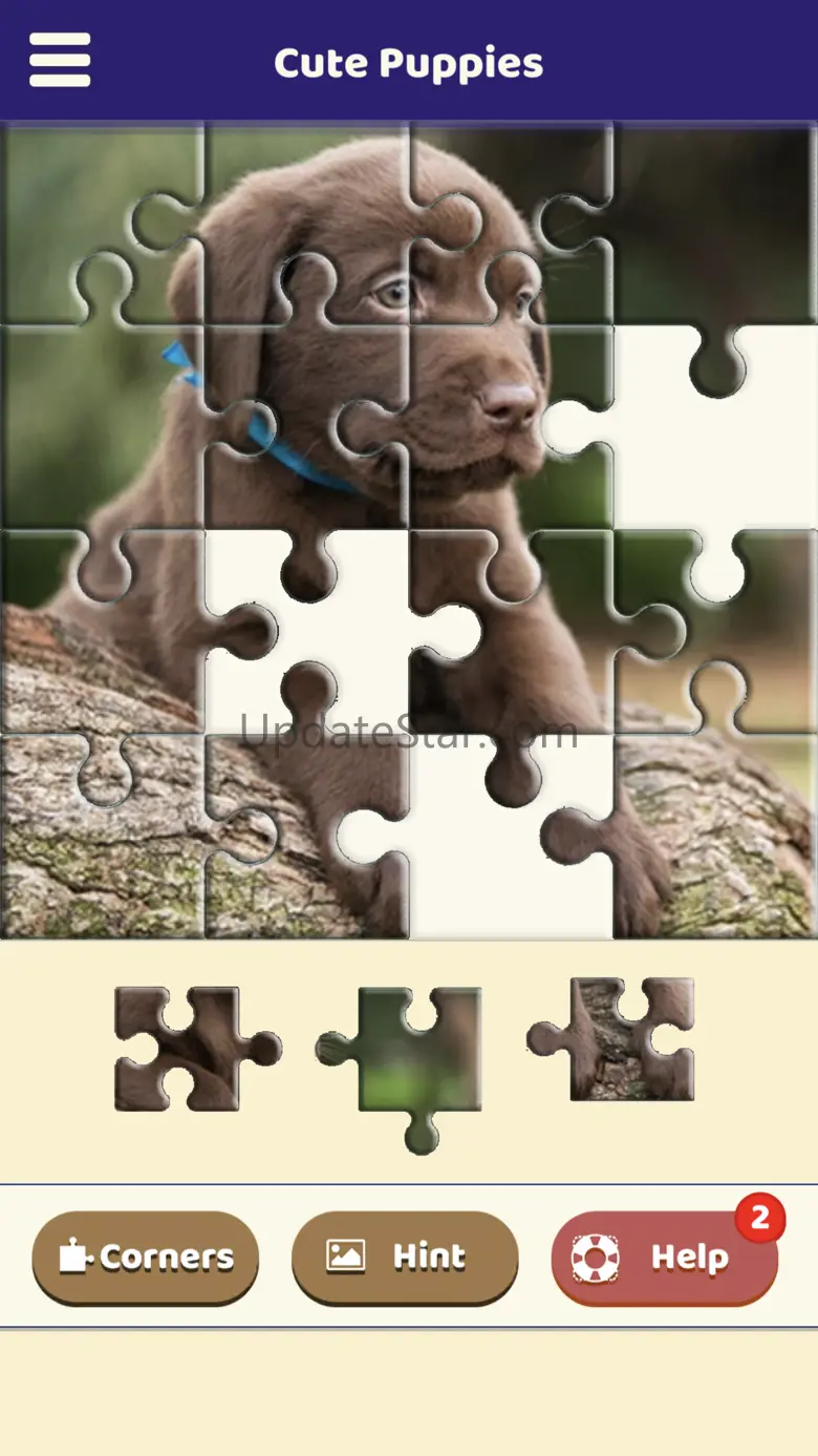 Cute Puppies Jigsaw Puzzle 1.0.1