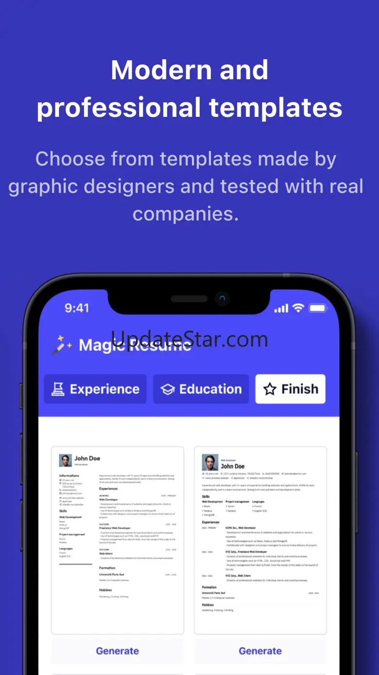 Magic Resume: PDF CV builder 1.3.1