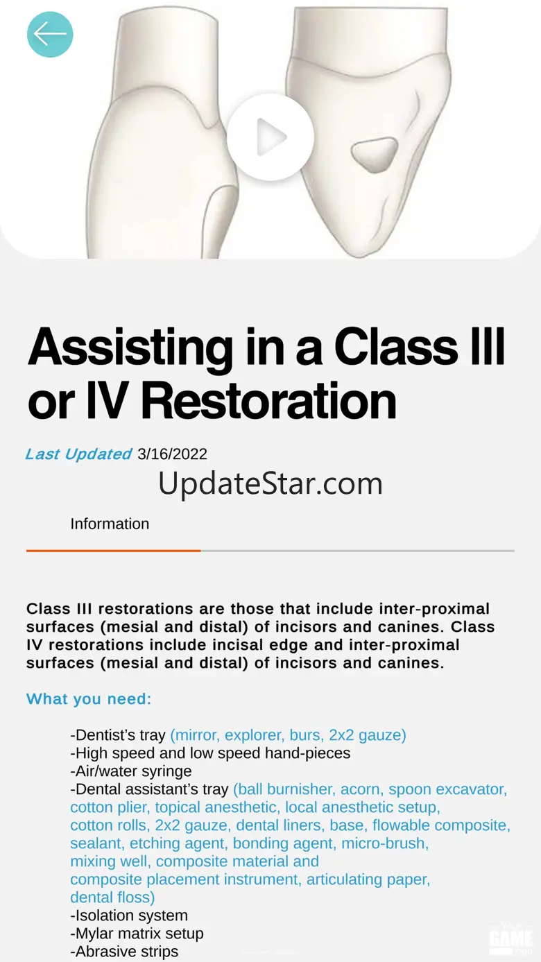 Dental Assistant Training 1.3