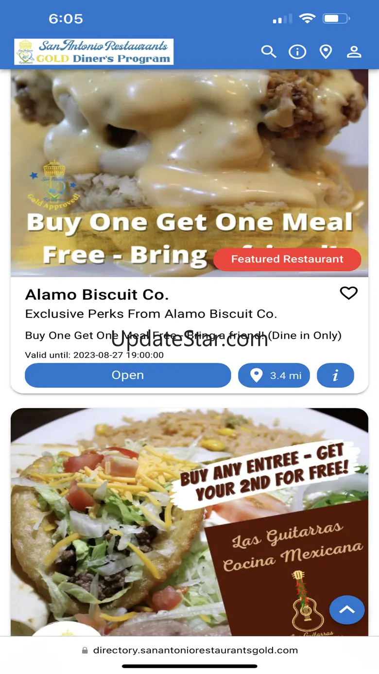 San Antonio Restaurants App 1.1