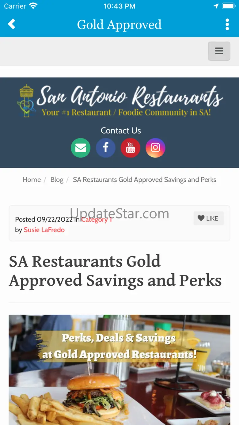 San Antonio Restaurants App 1.1