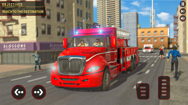 Fire Fighter Rescue Truck: 911 1.0