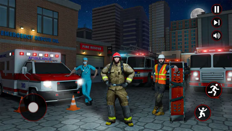 Fire Fighter Rescue Truck: 911 1.0