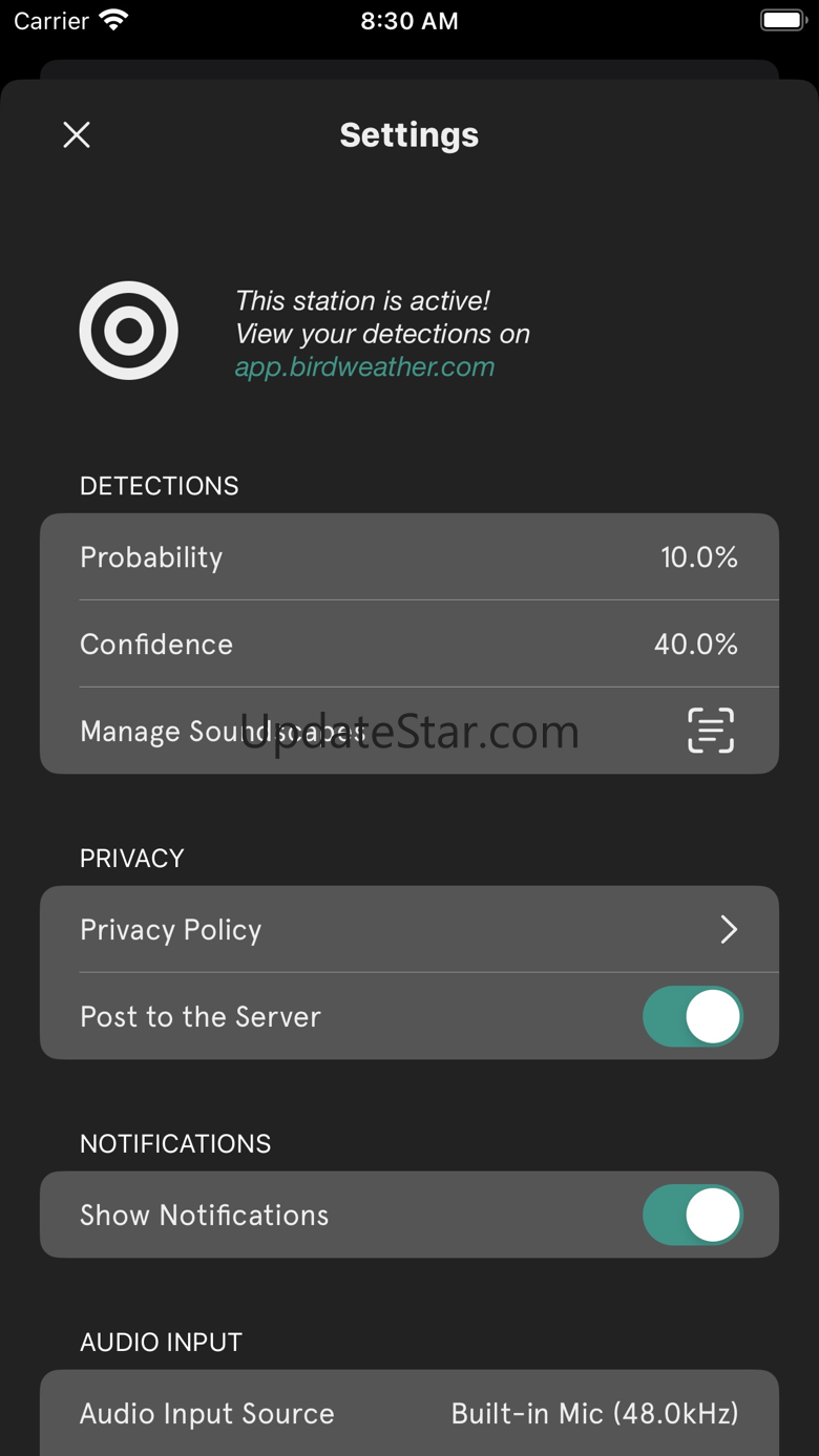 BirdWeather 2.3.3