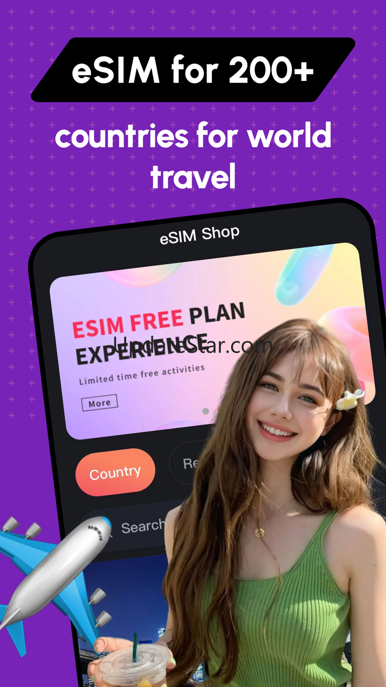 PhoneSIM: 5G Data Travel eSIM 1.23