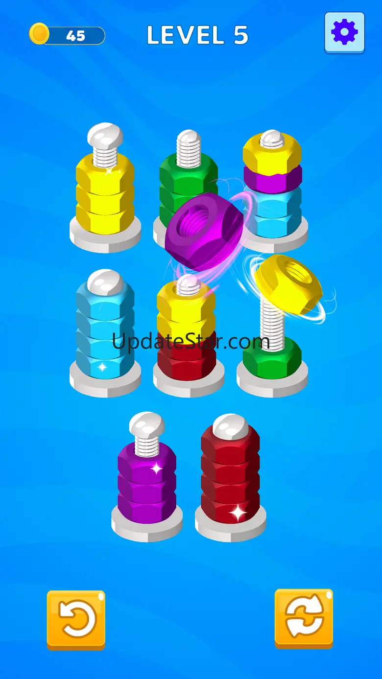 Nuts Color Bolts: Sorting Game 1.1