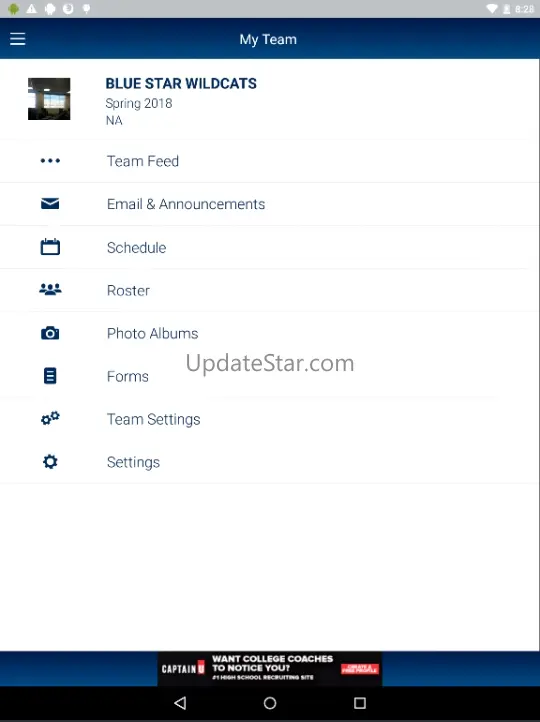 Sports Team Connect 7.6