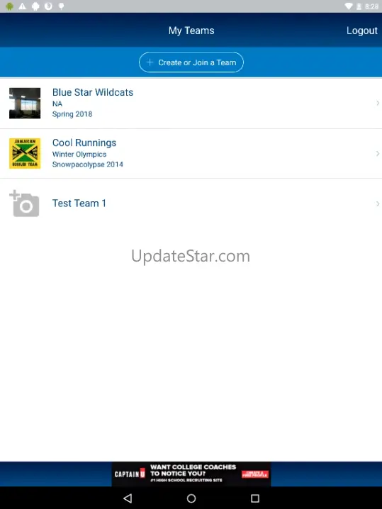 Sports Team Connect 7.6