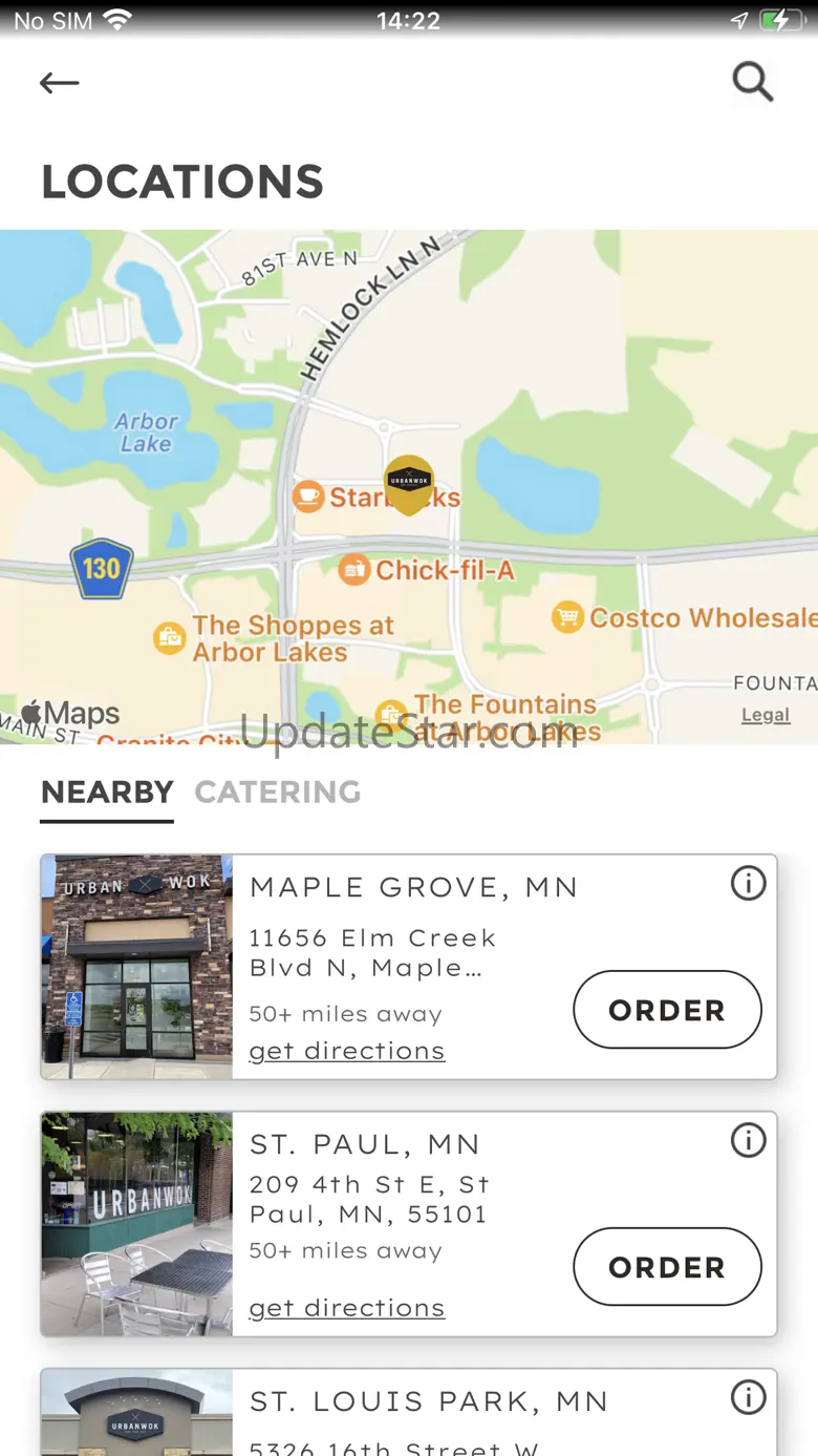 Urban Wok 1.0.0