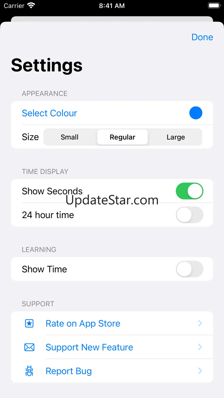 Binary Clock 2.9