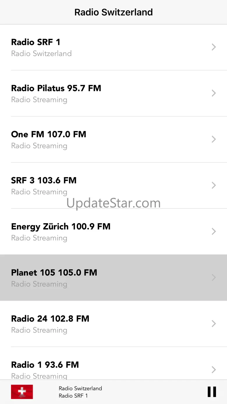 Radio Switzerland LIVE stream : Radios Swiss Pop 7.0