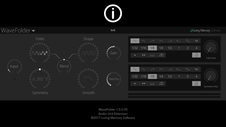 WaveFolder - Audio Unit 1.02
