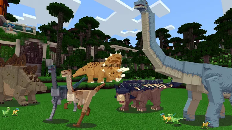 Jurassic Mods for Minecraft PE 1.13.20