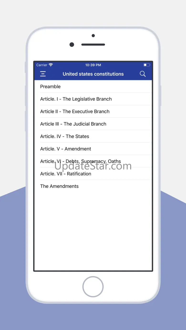 USA constitution App 1.0