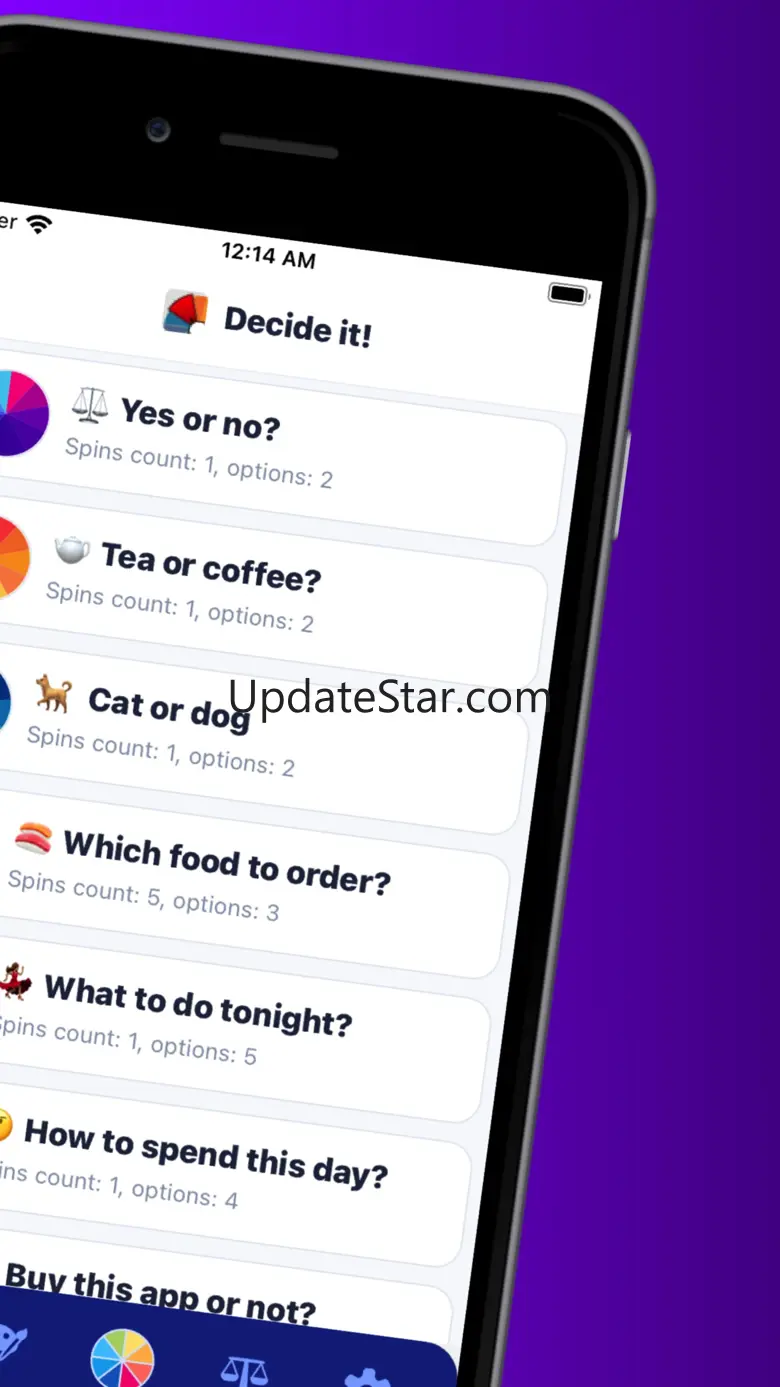Decision wheel & random picker 1.3.8