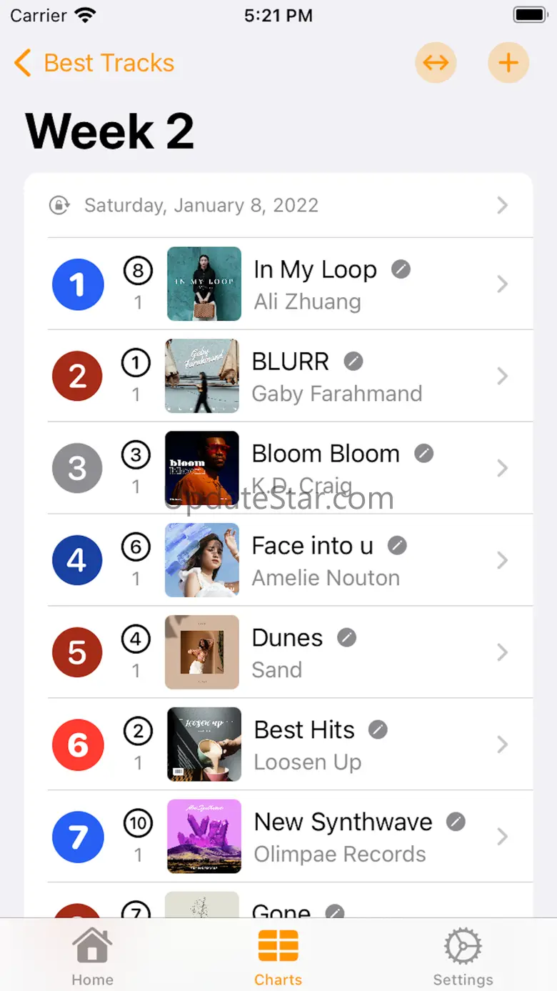 Chart Your Music 2.0.1