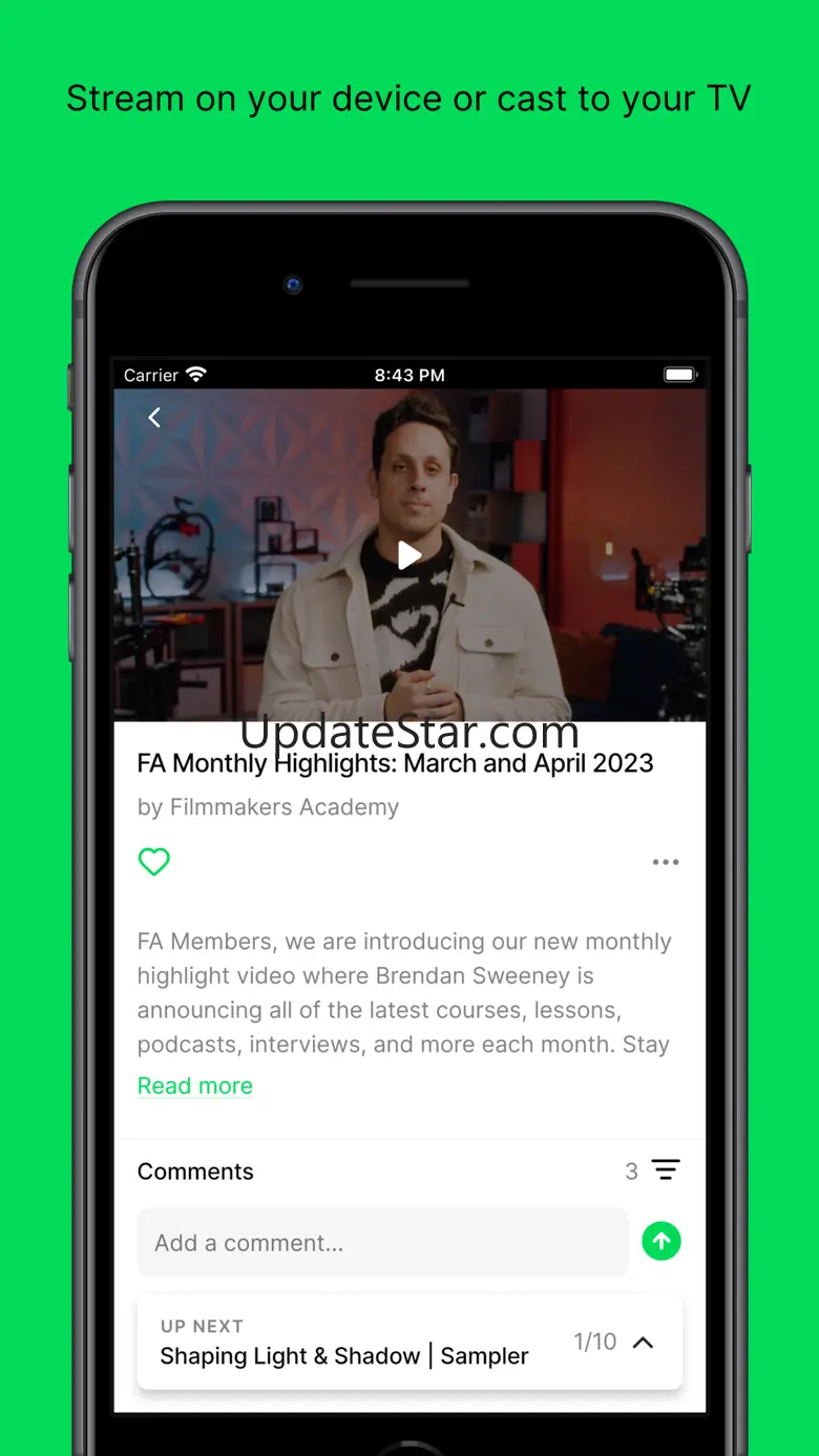 Filmmakers Academy 3.18.0