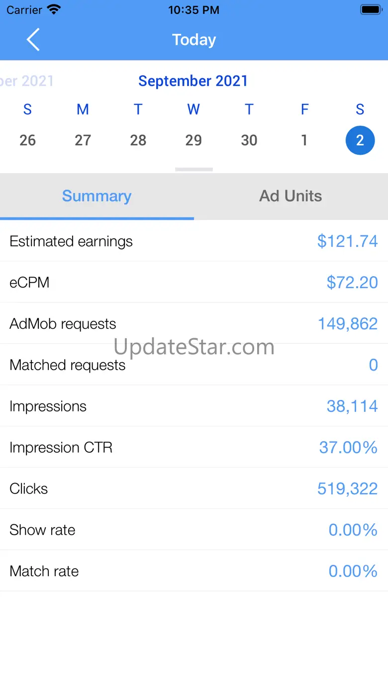 Ads Earnings Tracker for Admob 2.1