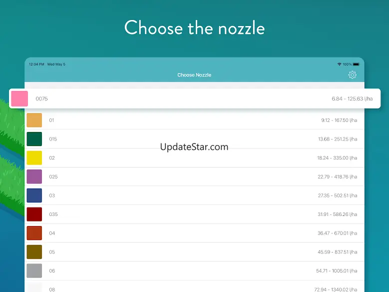 Sprayer calibrator 1.4.2