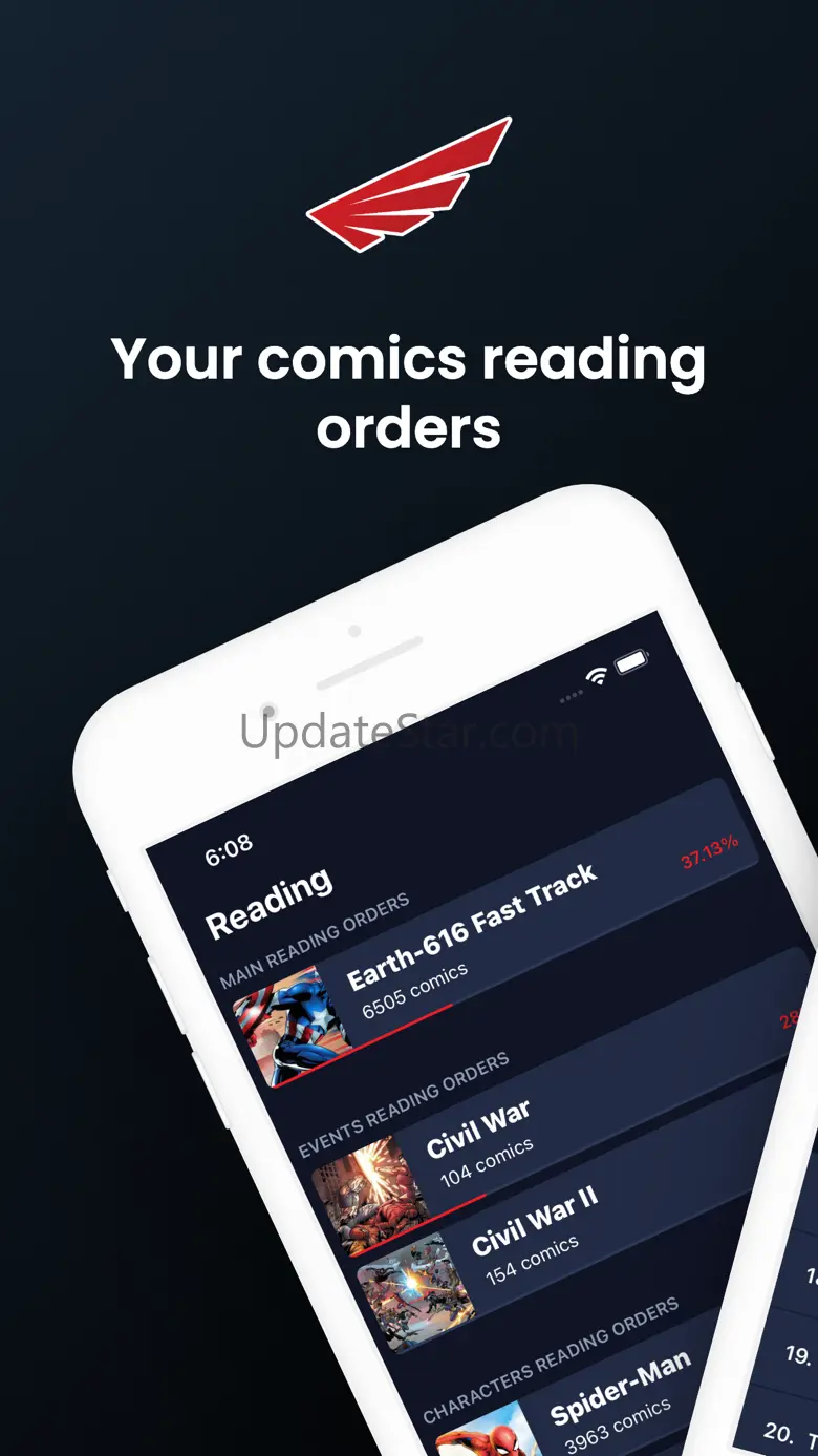 Redwing: Comic Reading Orders 1.7.3