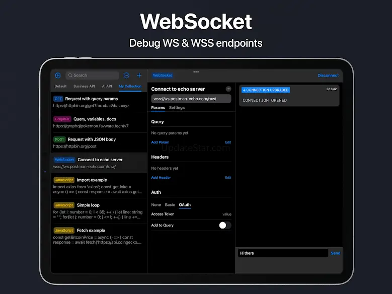 API Tester: Scripts & Terminal 7.5
