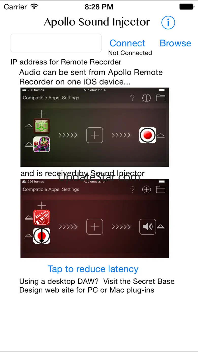 Apollo Sound Injector - Streaming Audio between iOS Devices 1.5