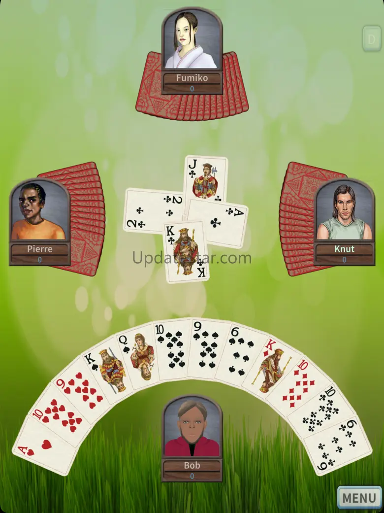 GrassGames Hearts for iPad 3.120