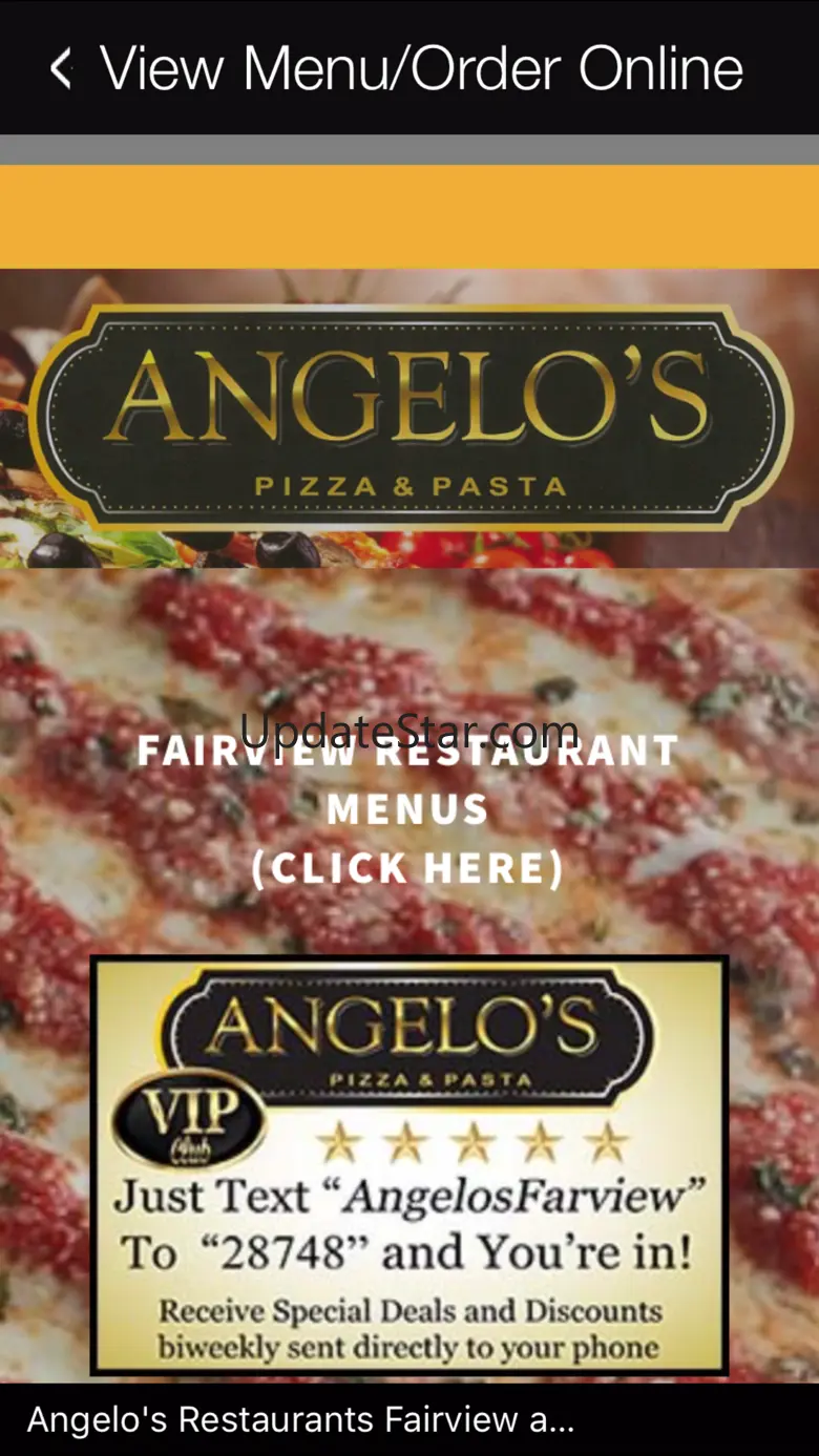 Angelo’s Pizza & Pasta 2.6