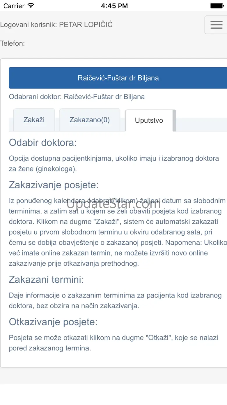 eZdravlje 1.0