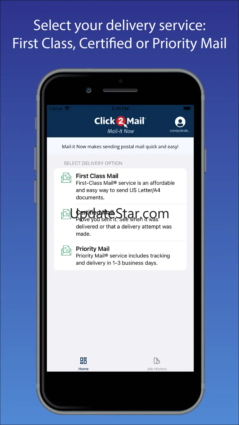 Mail-It Now from Click2Mail 2.0.0