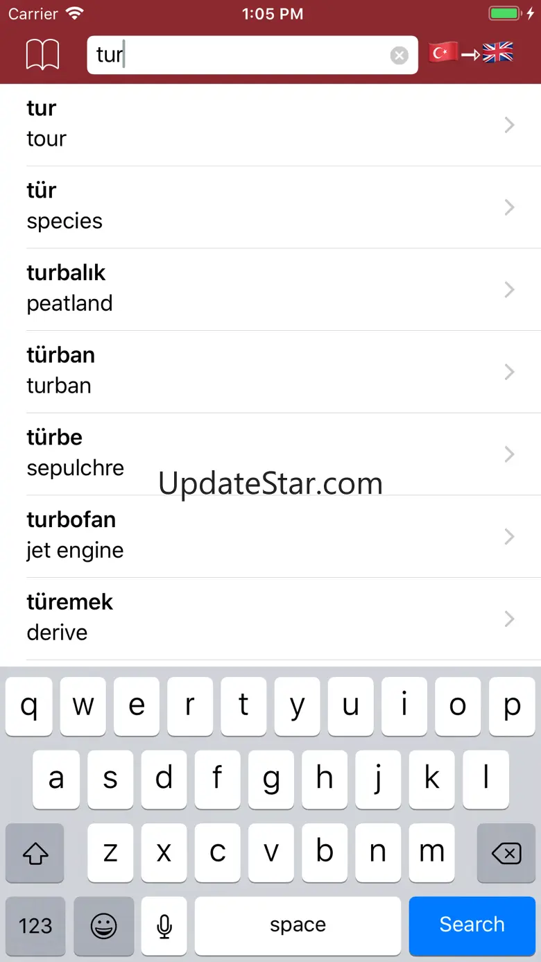 Turkish dictionary - offline 2.0.5.9