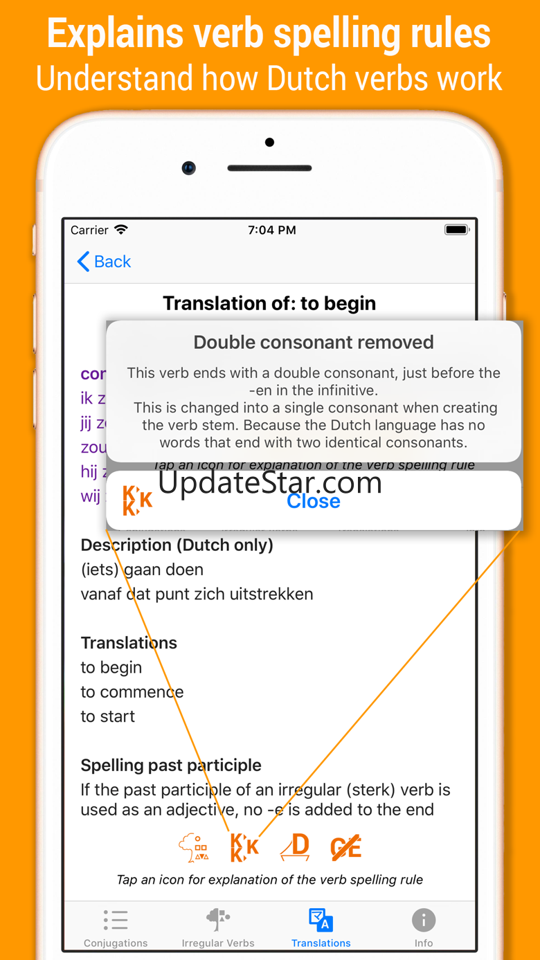 Dutch Verb Conjugations 1.4